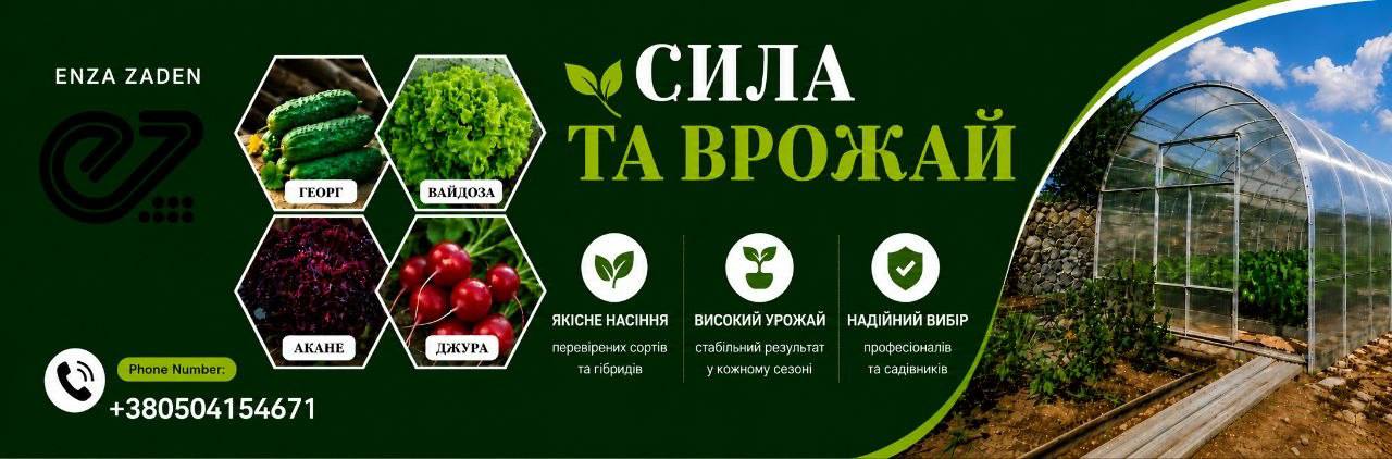 Замовляйте якісне насіння зі швидкою доставкою  почтою